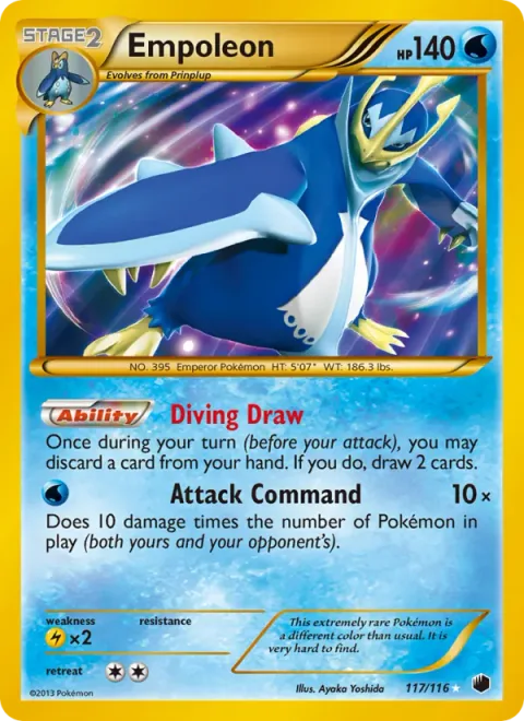 Empoleon [Diving Draw | Attack Command]