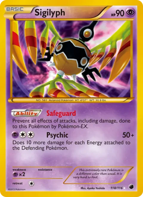 Sigilyph [Safeguard | Psychic]