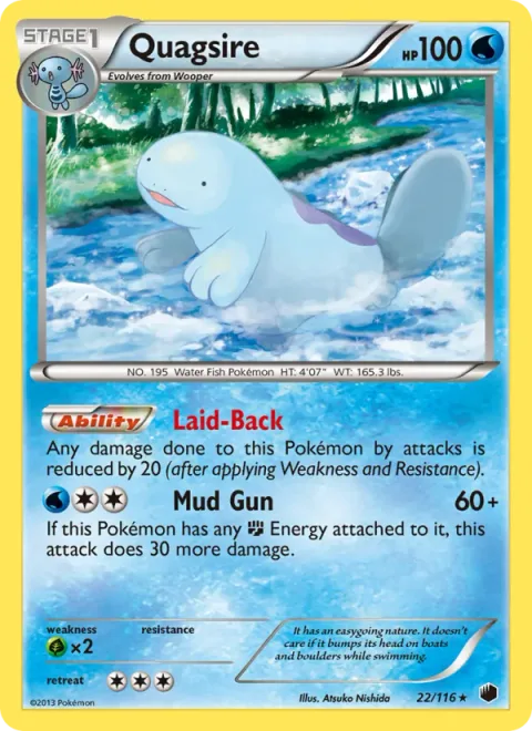 Quagsire [Laid-Back | Mud Gun]