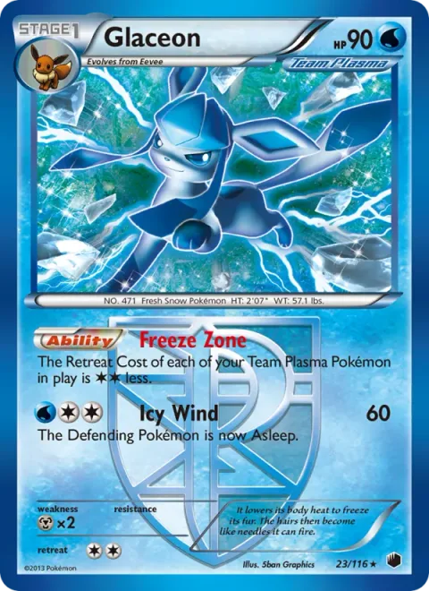 Glaceon [Freeze Zone | Icy Wind]