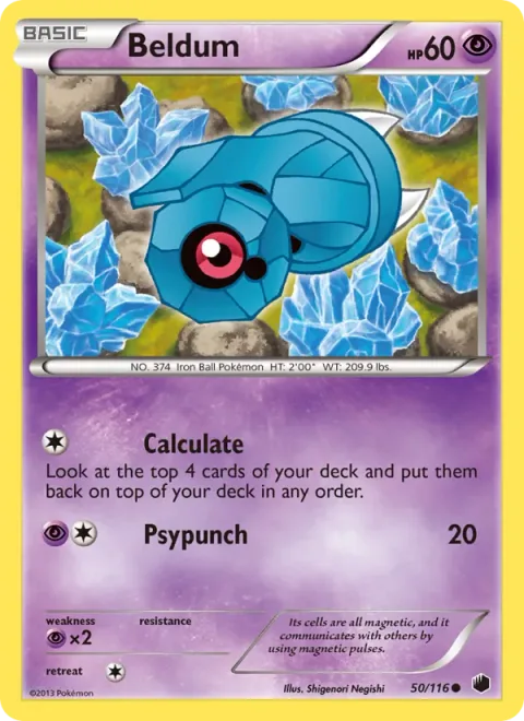 Beldum [Calculate | Psypunch]