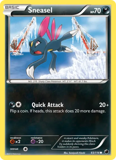 Sneasel [Quick Attack]