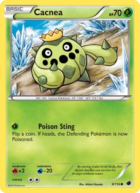 Cacnea [Poison Sting]