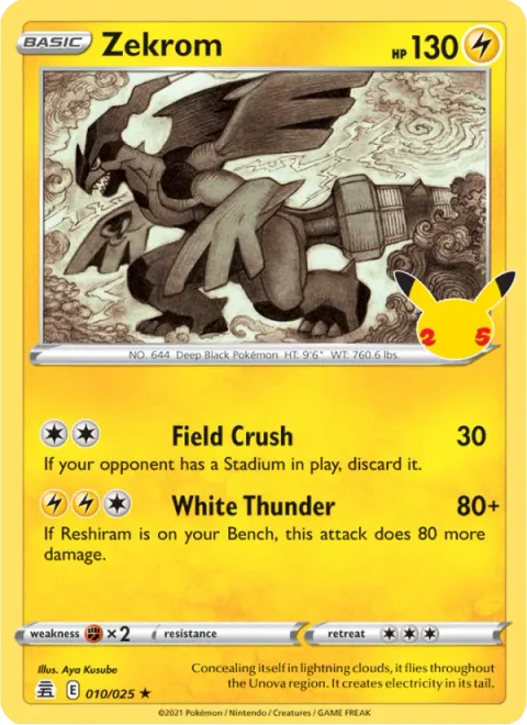 Zekrom [Field Crush | White Thunder]