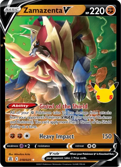 Zamazenta V [Growl of the Shield | Heavy Impact]