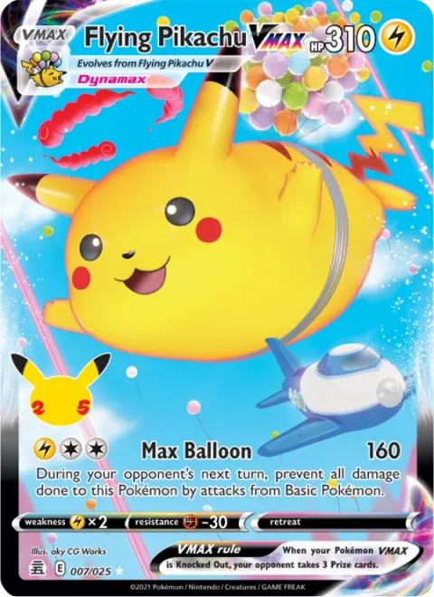 Flying Pikachu VMAX [Max Balloon]