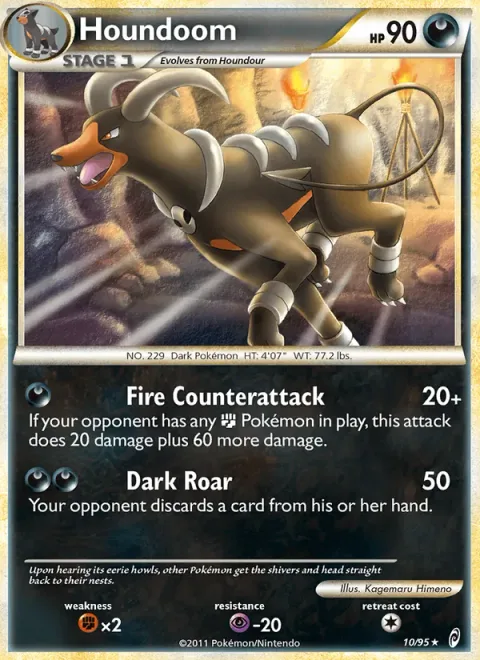 Houndoom [Fire Counterattack | Dark Roar]