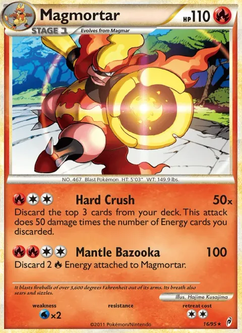 Magmortar [Hard Crush | Mantle Bazooka]