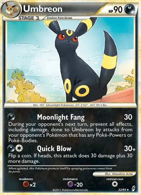 Umbreon [Moonlight Fang | Quick Blow]