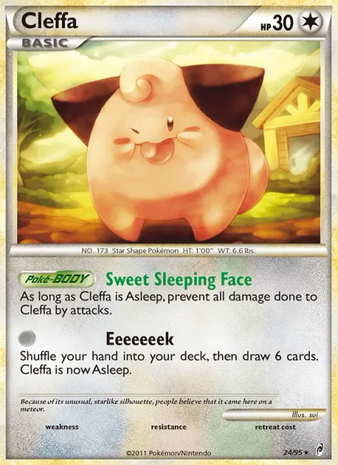 Cleffa [Sweet Sleeping Face | Eeeeeeek]