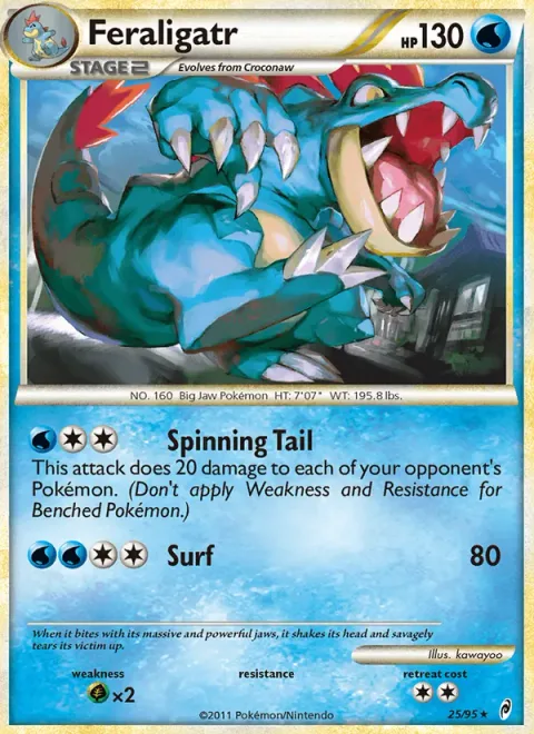 Feraligatr [Spinning Tail | Surf]
