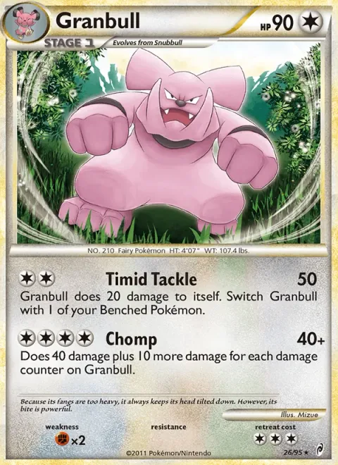 Granbull [Timid Tackle | Chomp]