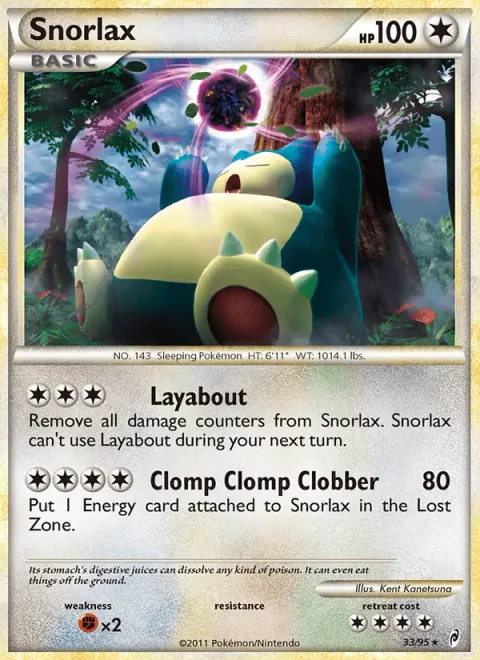 Snorlax [Layabout | Clomp Clomp Clobber]