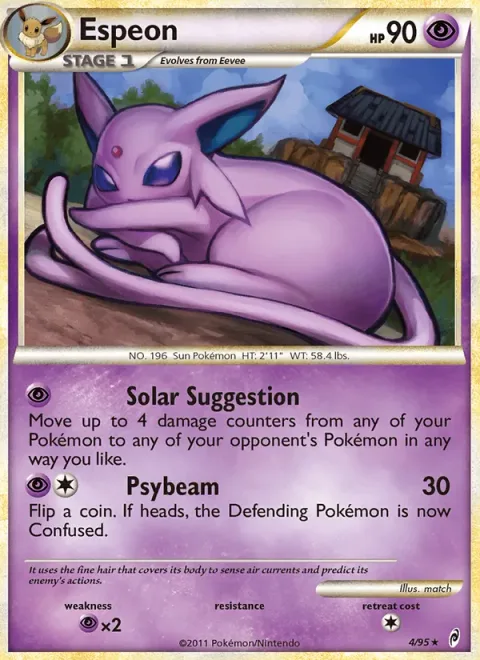 Espeon [Solar Suggestion | Psybeam]