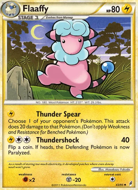 Flaaffy [Thunder Spear | Thundershock]