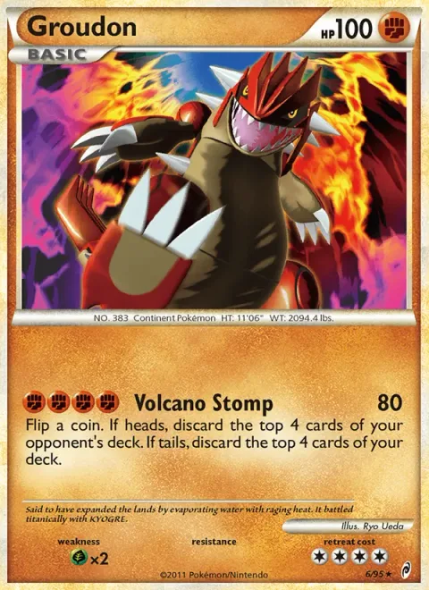 Groudon [Volcano Stomp]