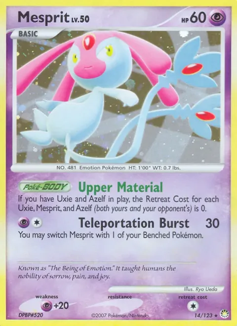 Mesprit Lv.50 [Upper Material | Teleportation Burst]