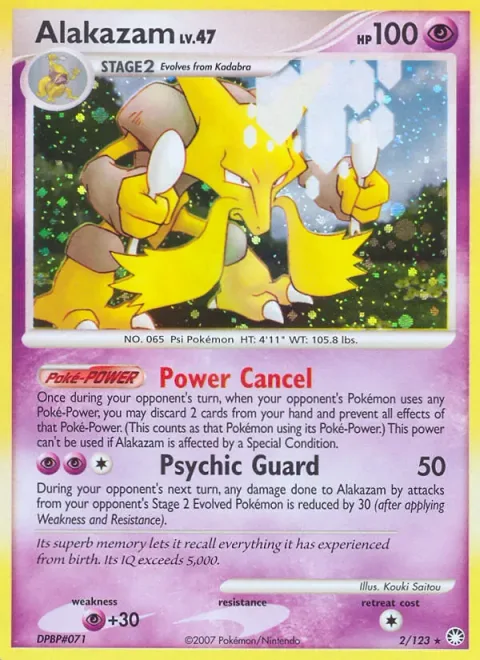 Alakazam Lv.47 [Power Cancel | Psychic Guard]