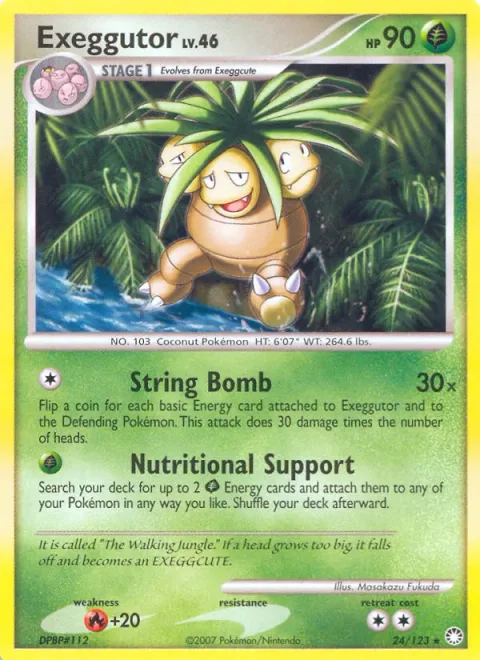 Exeggutor Lv.46 [String Bomb | Nutritional Support]