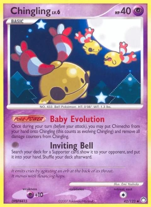 Chingling Lv.6 [Baby Evolution | Inviting Bell]