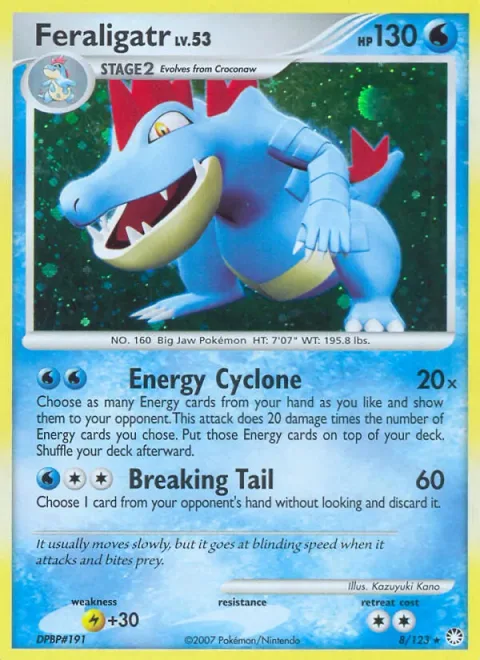 Feraligatr Lv.53 [Energy Cyclone | Breaking Tail]