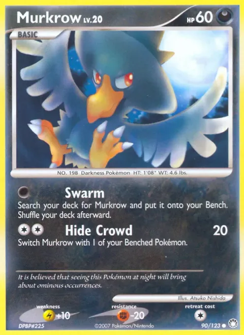Murkrow Lv.20 [Swarm | Hide Crowd]