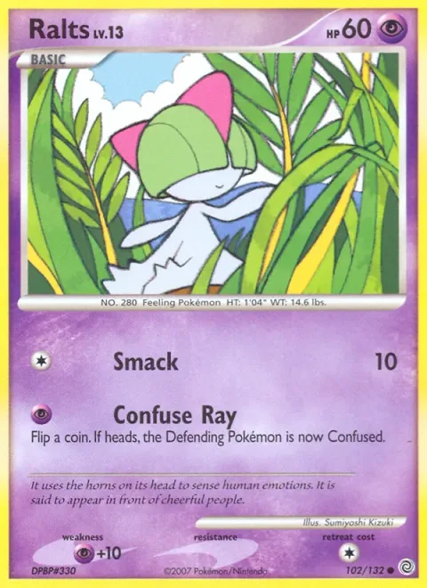 Ralts Lv.13 [Smack | Confuse Ray]