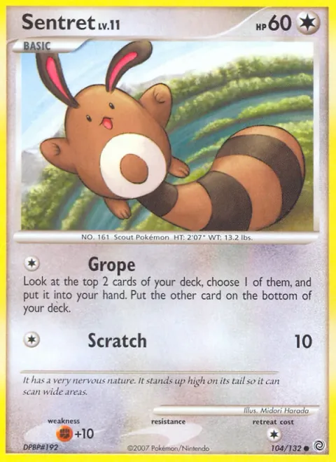 Sentret Lv.11 [Grope | Scratch]