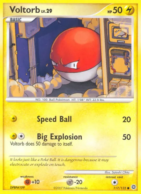 Voltorb Lv.29 [Speed Ball | Big Explosion]