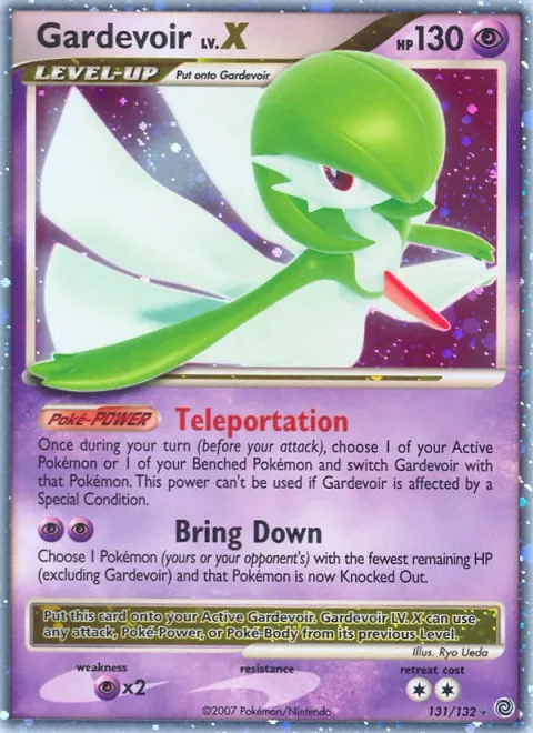 Gardevoir LV.X [Teleportation | Bring Down]