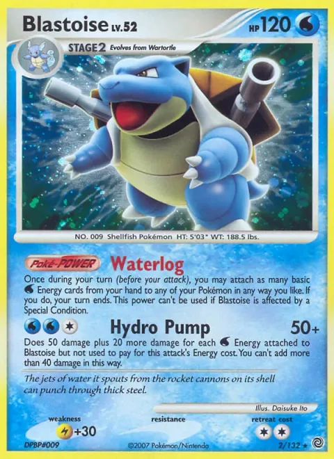 Blastoise Lv.52 [Waterlog | Hydro Pump]