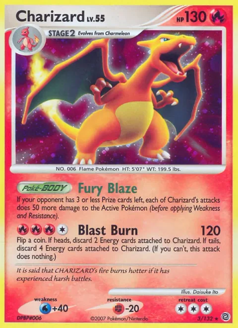 Charizard Lv.55 [Fury Blaze | Blast Burn]