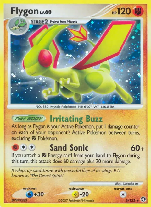 Flygon Lv.60 [Irritating Buzz | Sand Sonic]