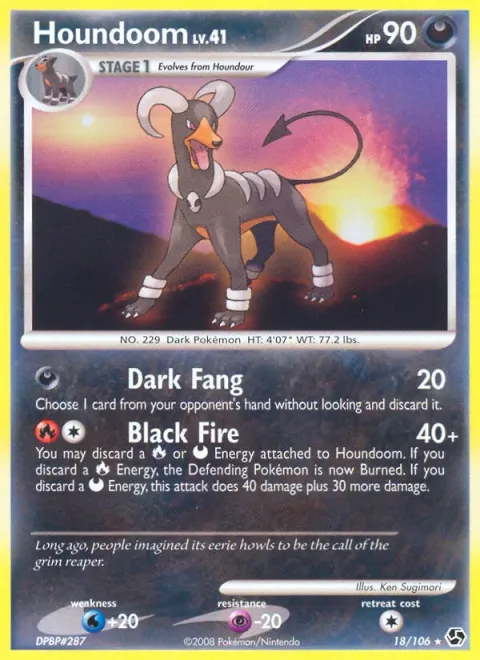 Houndoom Lv.41 [Dark Fang | Black Fire]