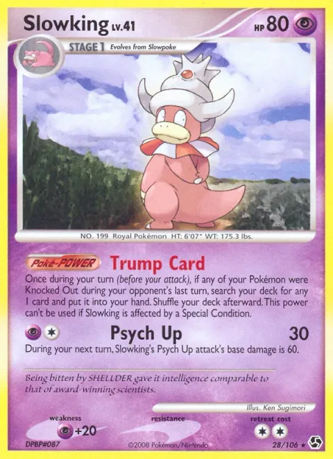 Slowking Lv.41 [Trump Card | Psych Up]