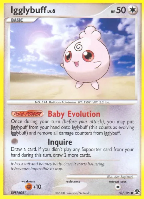 Igglybuff Lv.6 [Baby Evolution | Inquire]