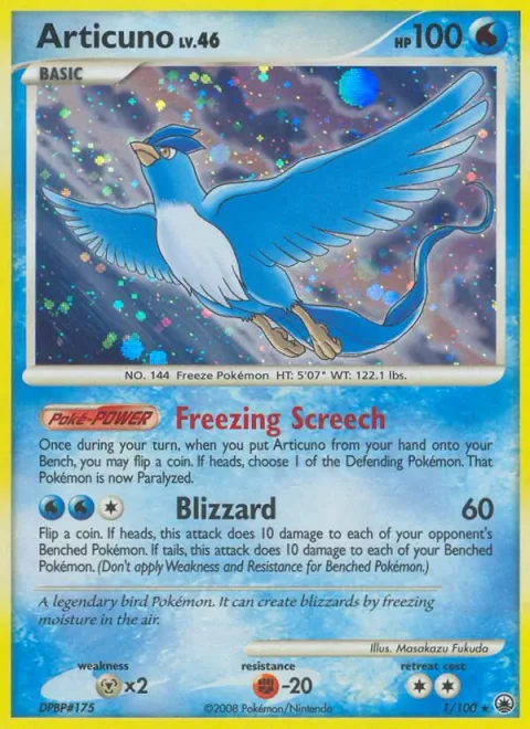 Articuno Lv.46 [Freezing Screech | Blizzard]