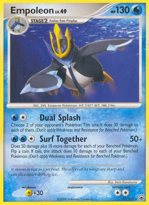 Empoleon Lv.49 [Dual Splash | Surf Together]