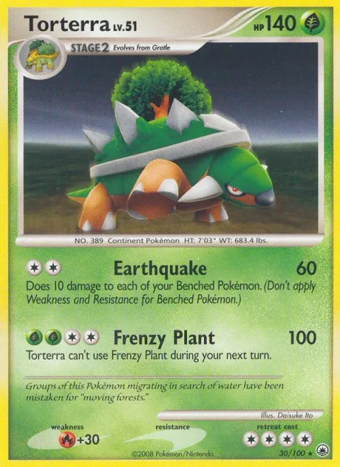 Torterra Lv.51 [Earthquake | Frenzy Plant]