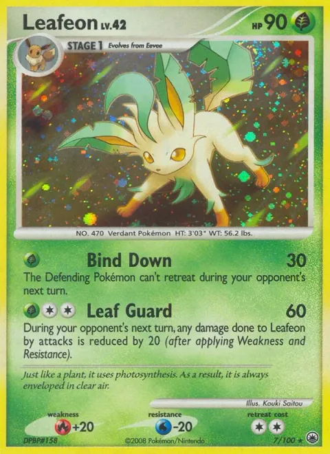 Leafeon Lv.42 [Bind Down | Leaf Guard]
