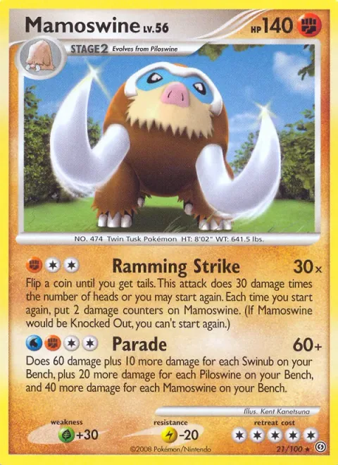 Mamoswine Lv.56 [Ramming Strike | Parade]
