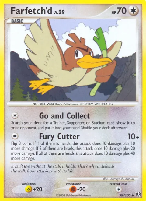 Farfetch'd Lv.29 [Go and Collect | Fury Cutter]