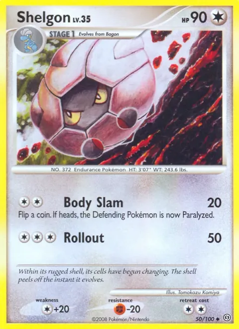 Shelgon Lv.35 [Body Slam | Rollout]