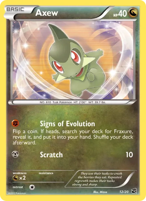 Axew [Signs of Evolution | Scratch]