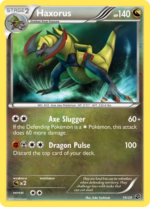 Haxorus [Axe Slugger | Dragon Pulse]