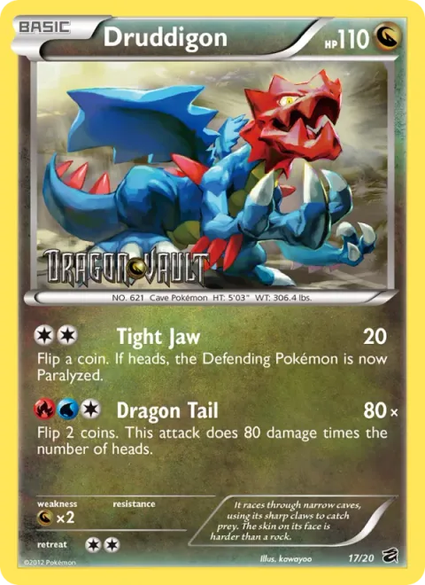 Druddigon [Tight Jaw | Dragon Tail]