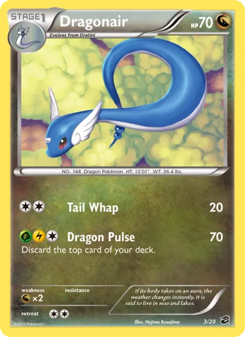 Dragonair [Tail Whap | Dragon Pulse]
