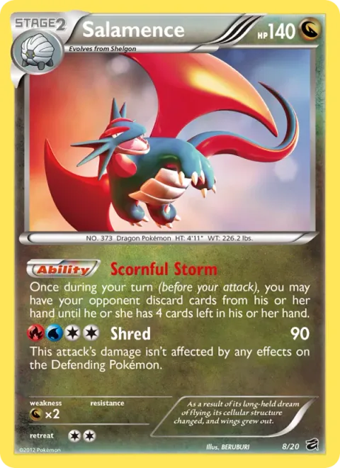 Salamence [Scornful Storm | Shred]