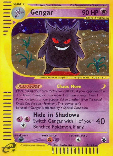 Gengar [Chaos Move | Hide in Shadows]