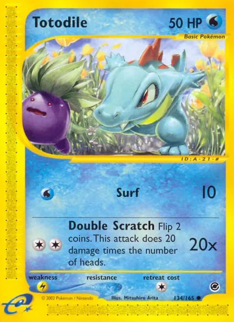 Totodile [Surf | Double Scratch]